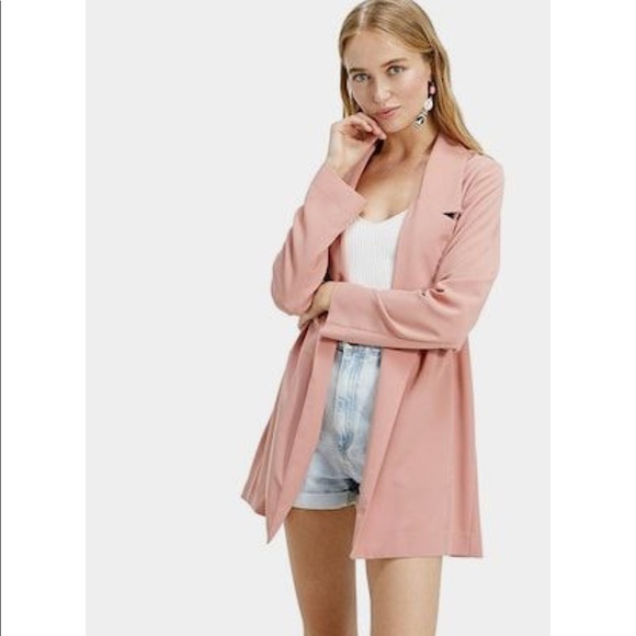 Bershka Jackets & Blazers - Blazer with rolled-up 3/4 sleeves